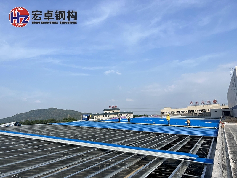 Manufacturing and installation of Zhaoqing steel structure cold storage project